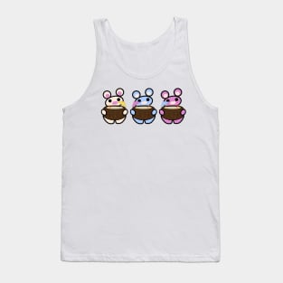 Three Chibis (Coconuts) Tank Top